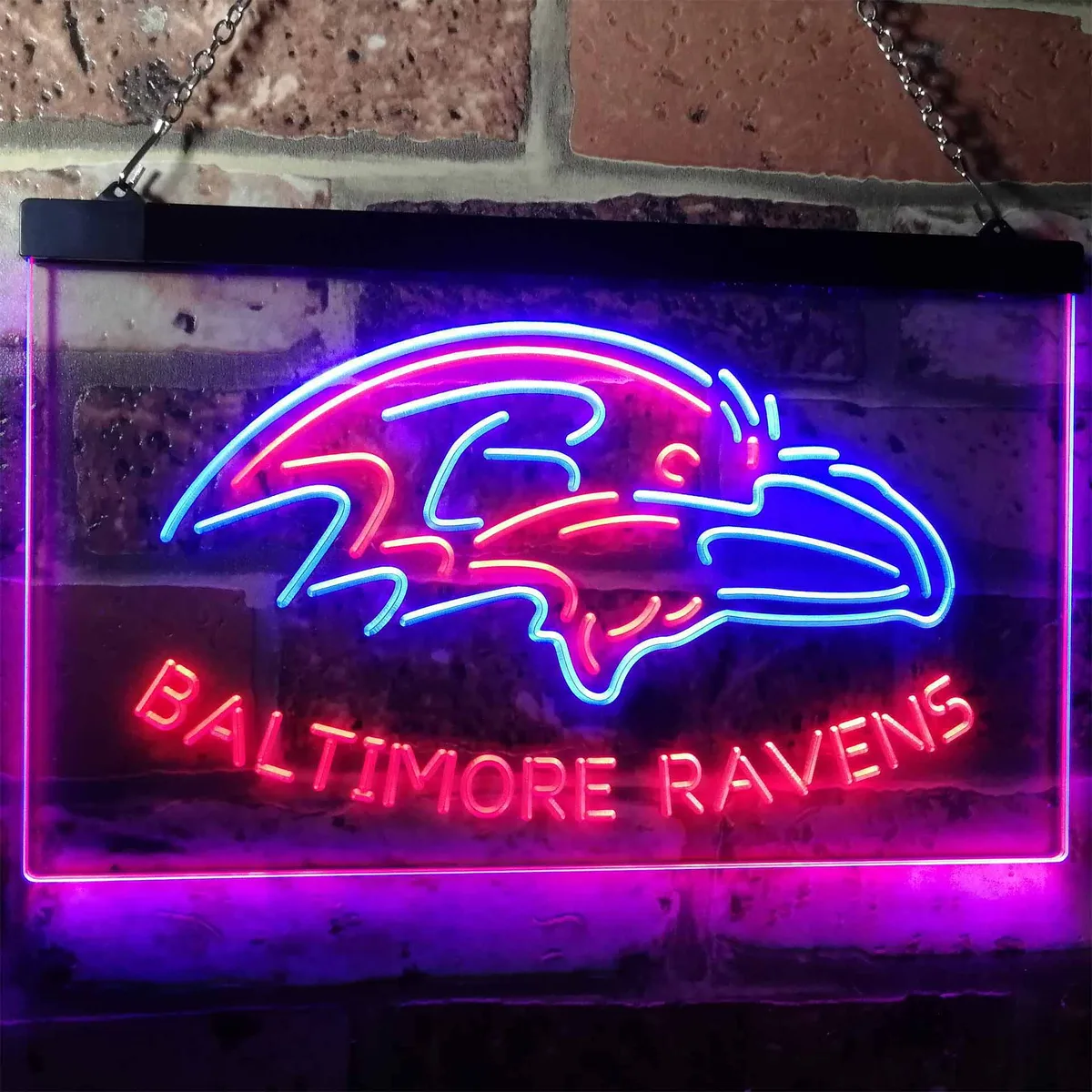 Baltimore Ravens Neon-Like LED Sign
