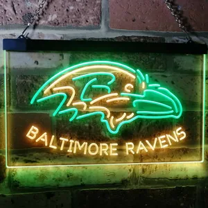 Baltimore Ravens Neon-Like LED Sign