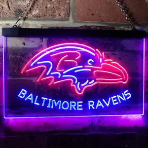 Baltimore Ravens Neon-Like LED Sign