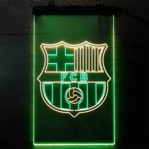 Barcelona FCB Logo Neon-Like LED Sign