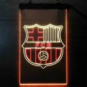 Barcelona FCB Logo Neon-Like LED Sign