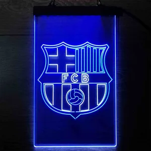 Barcelona FCB Logo Neon-Like LED Sign