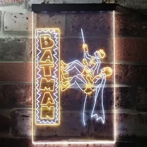 Batman and Robin Neon-Like LED Sign