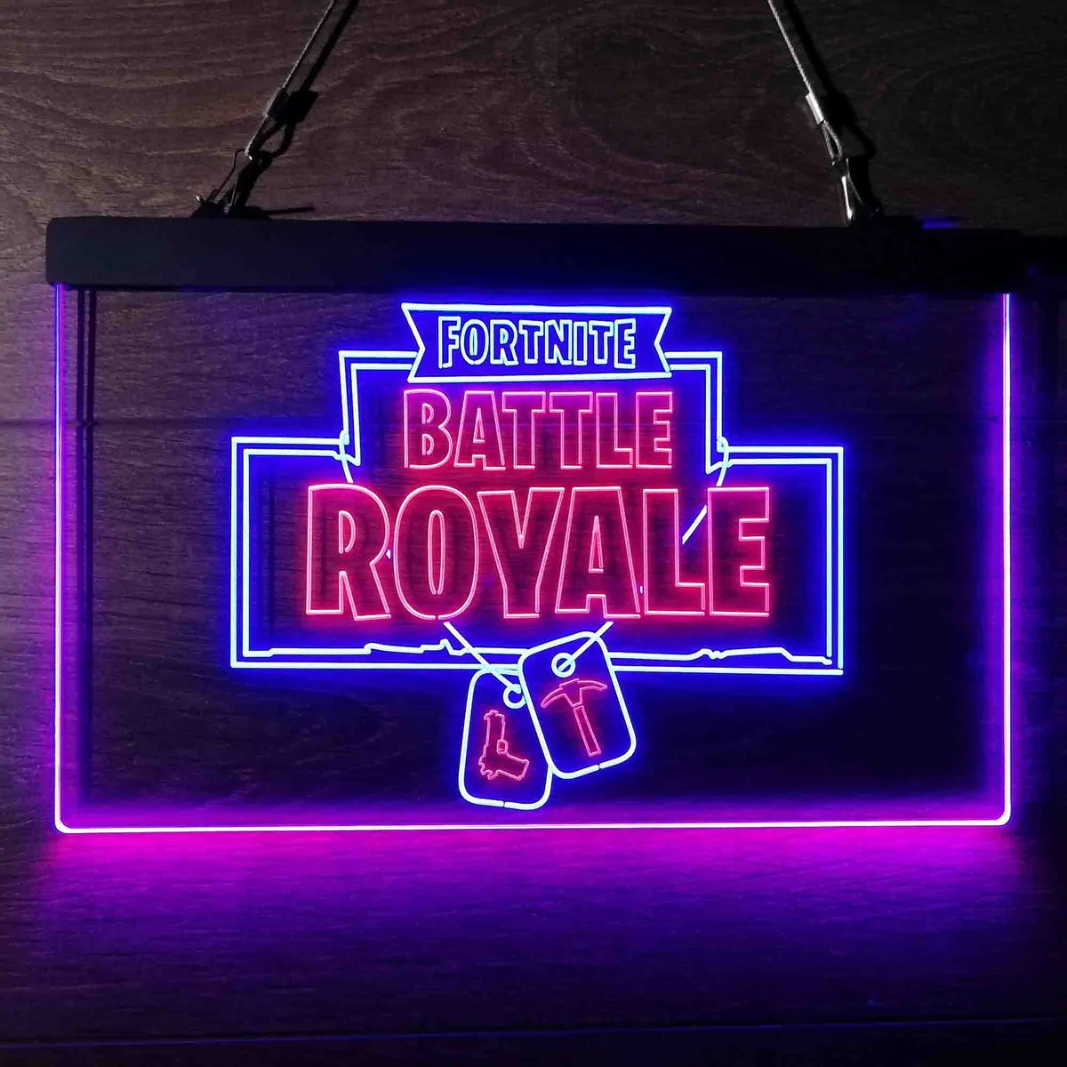 Battle Royale Fortnite Neon-Like LED Sign