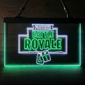 Battle Royale Fortnite Neon-Like LED Sign
