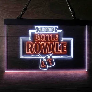 Battle Royale Fortnite Neon-Like LED Sign