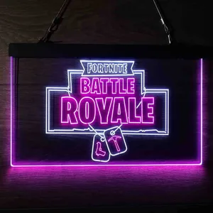 Battle Royale Fortnite Neon-Like LED Sign