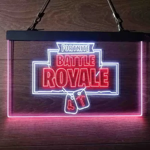 Battle Royale Fortnite Neon-Like LED Sign
