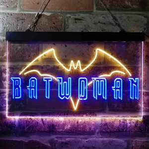 Batwoman Logo Neon-Like LED Sign