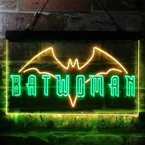 Batwoman Logo Neon-Like LED Sign