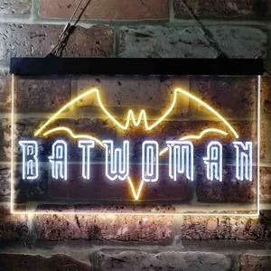 Batwoman Logo Neon-Like LED Sign