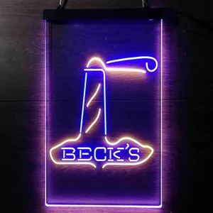 Beck's Lighthouse Neon-Like LED Sign