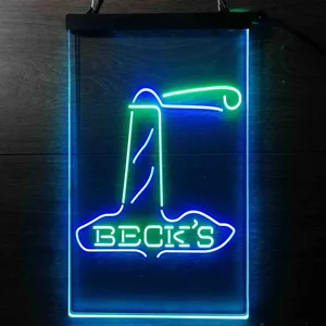 Beck's Lighthouse Neon-Like LED Sign