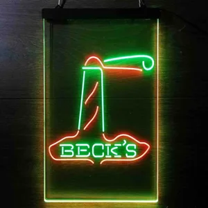 Beck's Lighthouse Neon-Like LED Sign