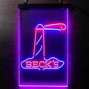 Beck's Lighthouse Neon-Like LED Sign