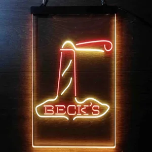 Beck's Lighthouse Neon-Like LED Sign