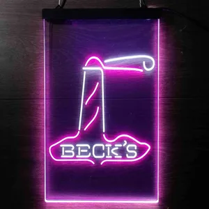 Beck's Lighthouse Neon-Like LED Sign