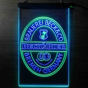 Beck's Logo Neon-Like LED Sign