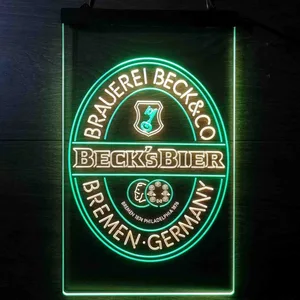 Beck's Logo Neon-Like LED Sign