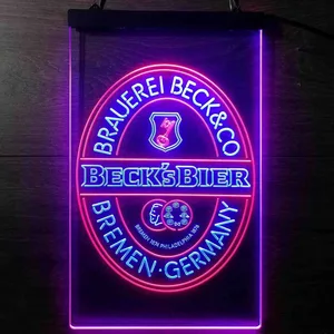 Beck's Logo Neon-Like LED Sign