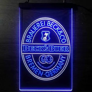 Beck's Logo Neon-Like LED Sign