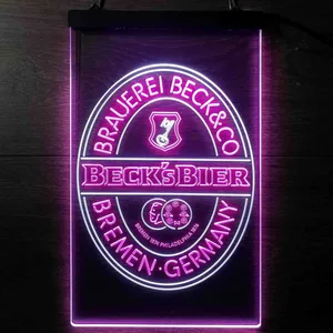 Beck's Logo Neon-Like LED Sign