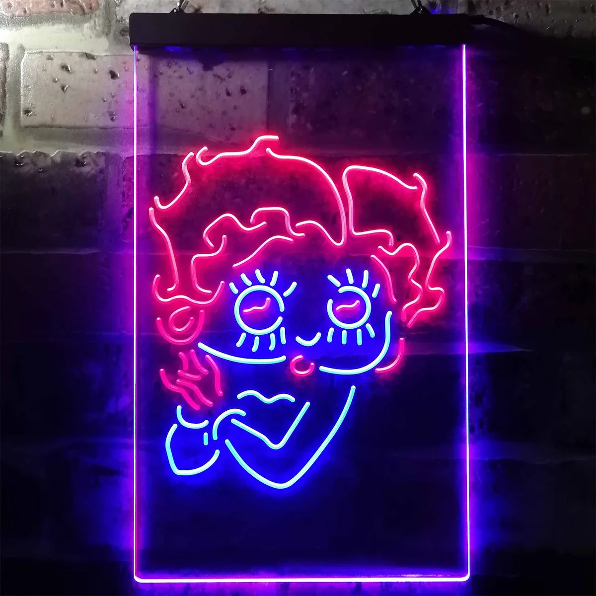 Betty Boop Neon-Like LED Sign