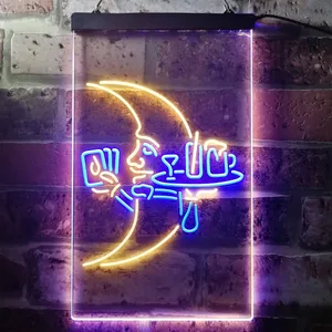 Blue Moon Moontender Neon-Like LED Sign