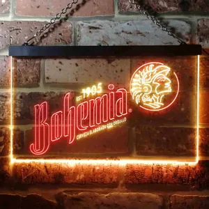 Bohemia Beer Logo 1 Neon-Like LED Sign
