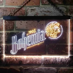 Bohemia Beer Logo 1 Neon-Like LED Sign