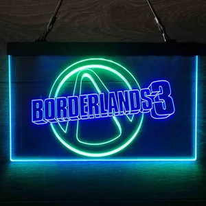 Borderlands 3 Logo Neon-Like LED Sign