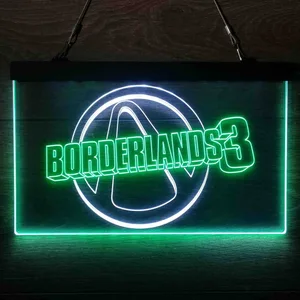 Borderlands 3 Logo Neon-Like LED Sign