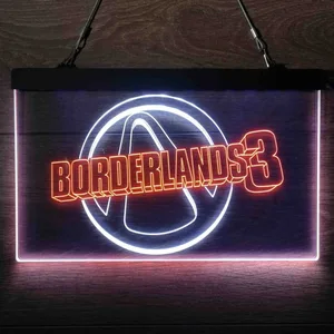 Borderlands 3 Logo Neon-Like LED Sign