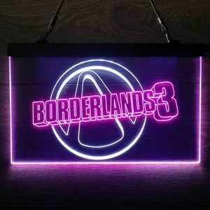 Borderlands 3 Logo Neon-Like LED Sign