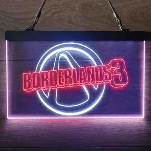Borderlands 3 Logo Neon-Like LED Sign
