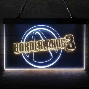 Borderlands 3 Logo Neon-Like LED Sign