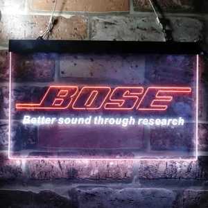 Bose Better Sound Through Research Neon-Like LED Sign