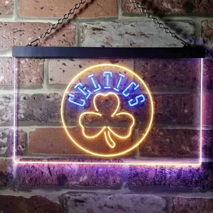 Boston Celtics  Alternate Neon-Like LED Sign