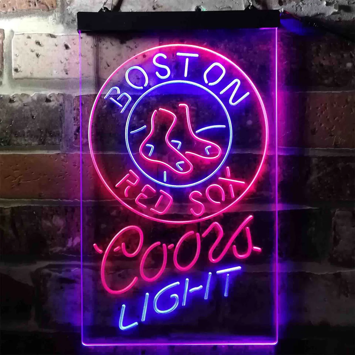 Boston Red Sox Coors Light Neon-Like LED Sign