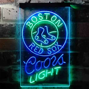 Boston Red Sox Coors Light Neon-Like LED Sign