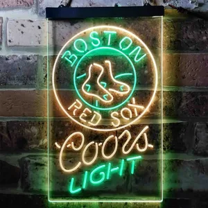 Boston Red Sox Coors Light Neon-Like LED Sign
