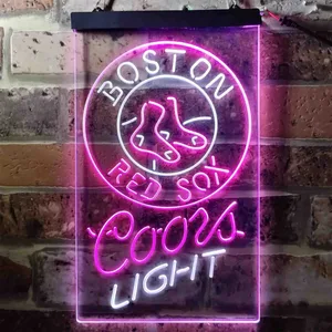 Boston Red Sox Coors Light Neon-Like LED Sign