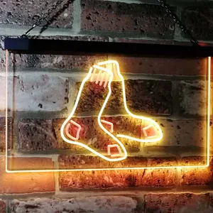 Boston Red Sox Logo 1 Neon-Like LED Sign
