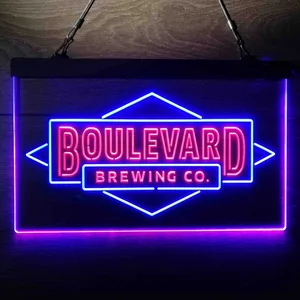 Boulevard Brewing Company Neon-Like LED Sign