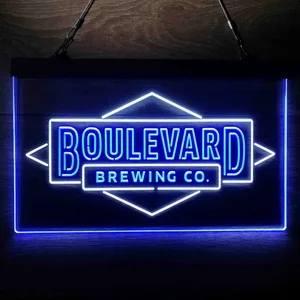 Boulevard Brewing Company Neon-Like LED Sign