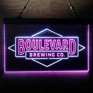 Boulevard Brewing Company Neon-Like LED Sign