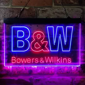 Bowers & Wilkins B&W Neon-Like LED Sign