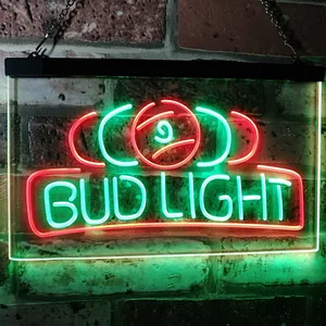 Bud Light Billiards Neon-Like LED Sign