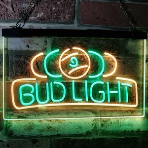 Bud Light Billiards Neon-Like LED Sign