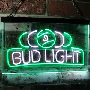 Bud Light Billiards Neon-Like LED Sign